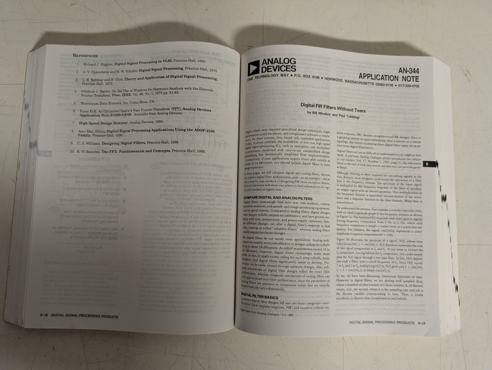Analog Devices, Applications Reference Manual 1993