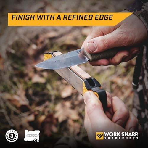 Guided Field Sharpener, Compact Travel Knife Sharpener Tool Single