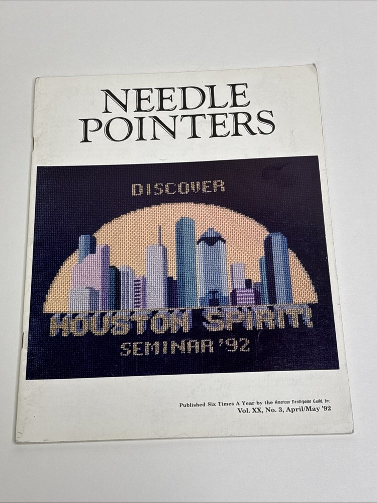 Needle Pointers April May 1992 Magazine Pattern