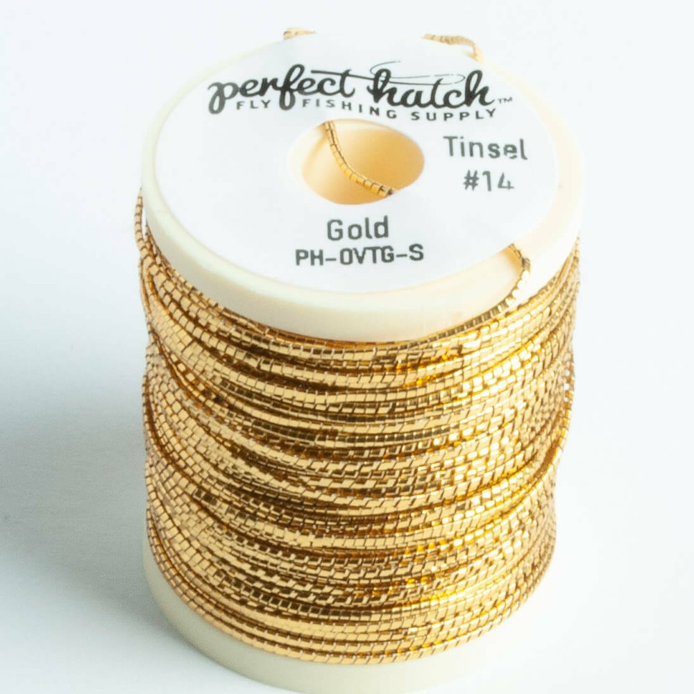 Perfect Hatch Oval Tinsel for Fly Tying - Gold and Silver