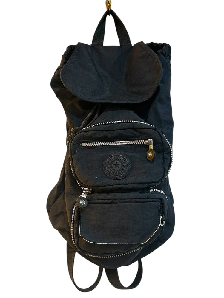 Kipling Alicia Navy Blue Backpack Foldable Travel Adjustable Straps Light Weight