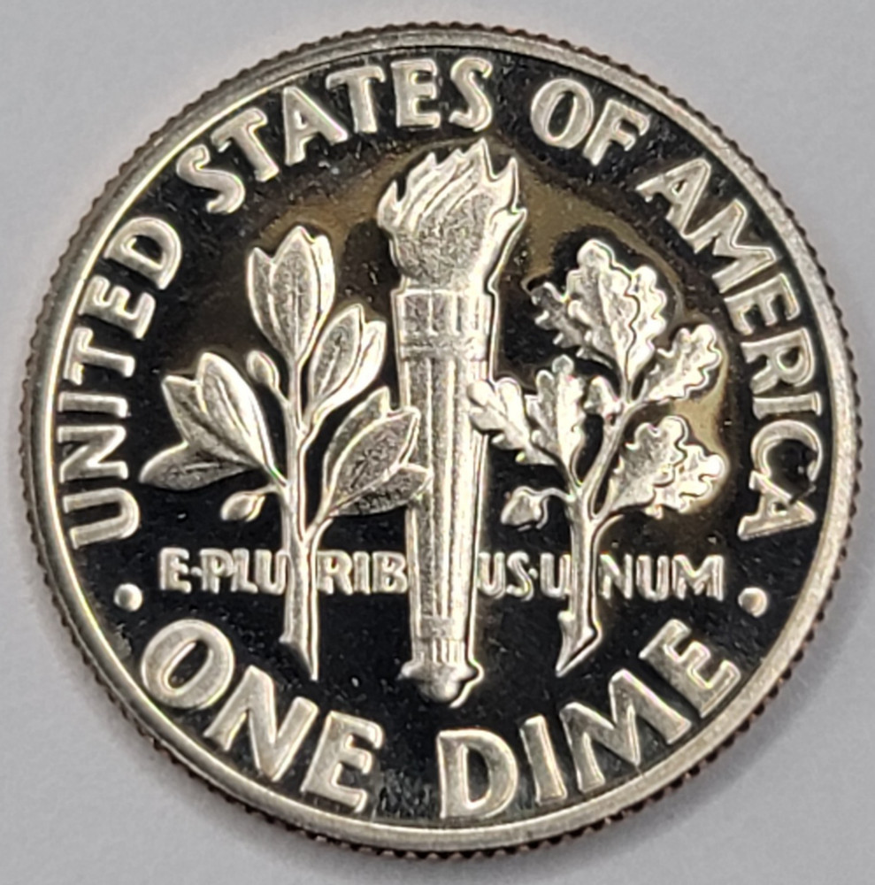 1977 S Gem Proof DCAM Roosevelt Dime
