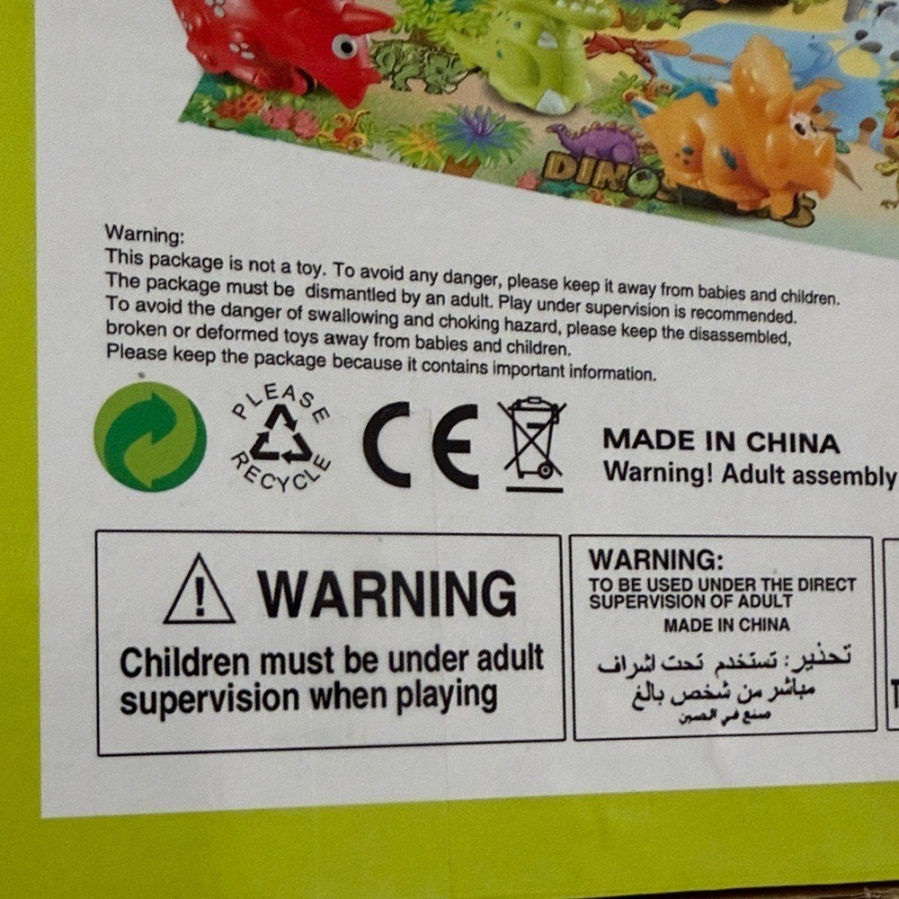 Press and Go Dinosaur Set