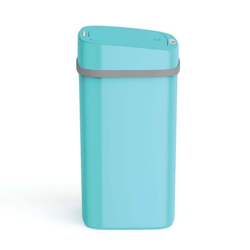 Touchless Motion Sensor Trash Can 3.2 Gallon Automatic Lid Wastebasket Teal