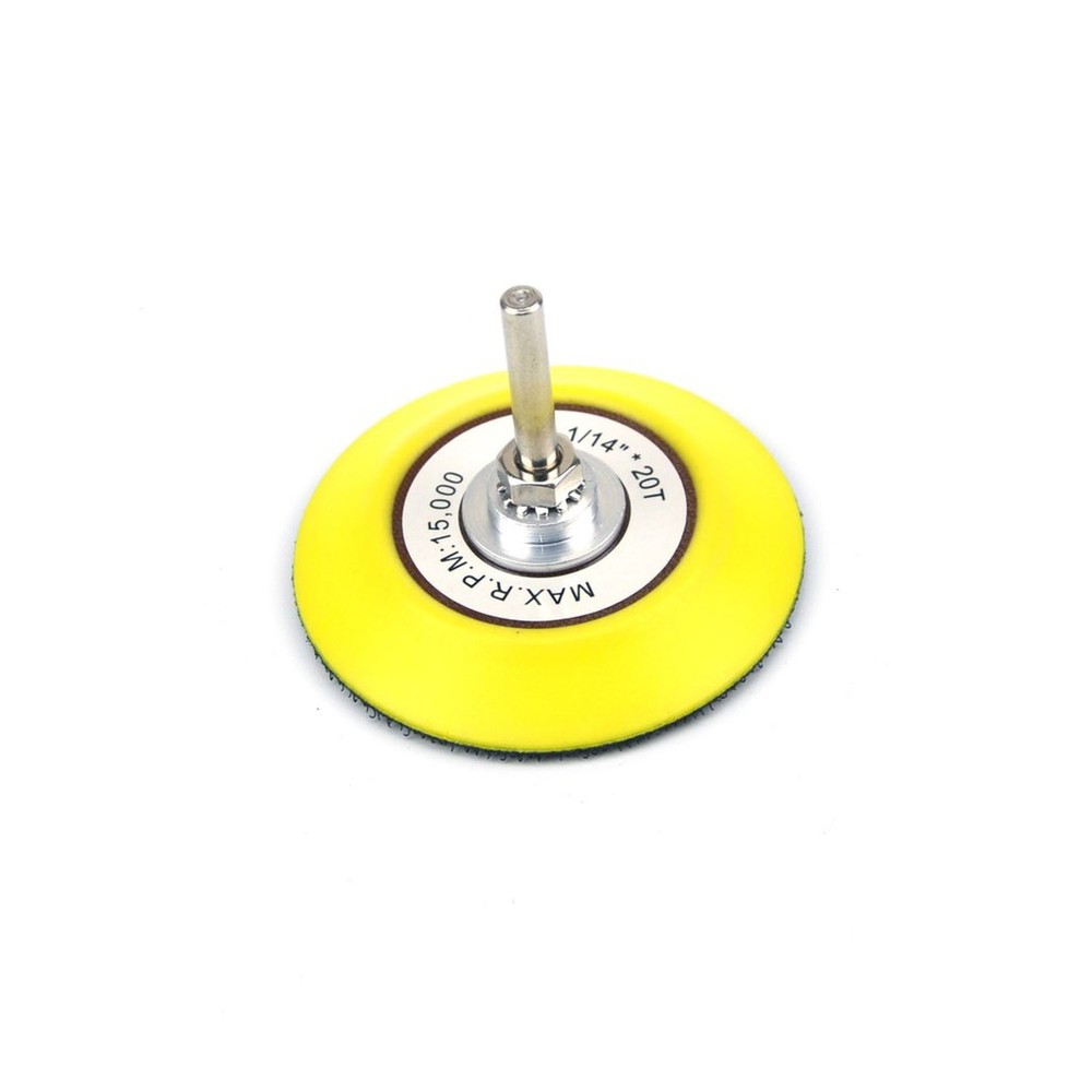 3" Hook and Loop Backer Pad with 6mm Shank, Hurricane