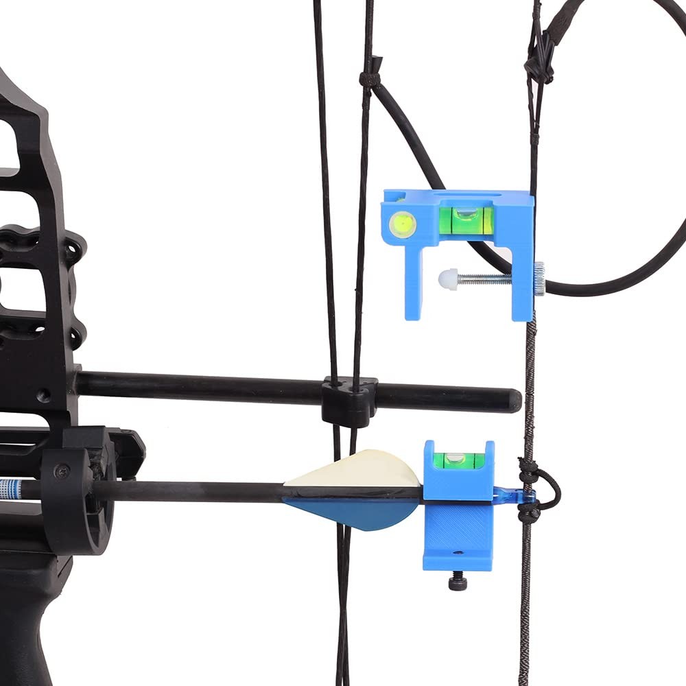 SOPOGER Archery Multifunctional Bow Level Tuning and Mounting String 3D Blue