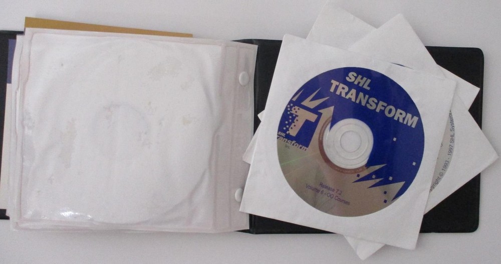 SHL TRANSFORM (1997 Software; 16 CDs) Content, Courses, Videos, Design, Analysis