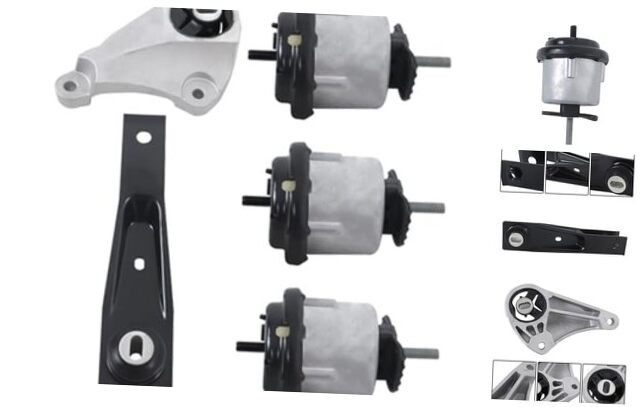 5Pcs Engine Motor Mount Kit Replacement for Buick Enclave 3.6L 2008