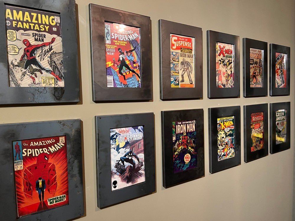 Comic Book Display Frame for Graded/Slabbed - Solid Steel and beautiful