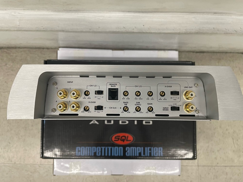 NICHE AUDIO SQL COMPETITION SERIES AMPLIFIER 1200 WATTS NA 60.4C NEW