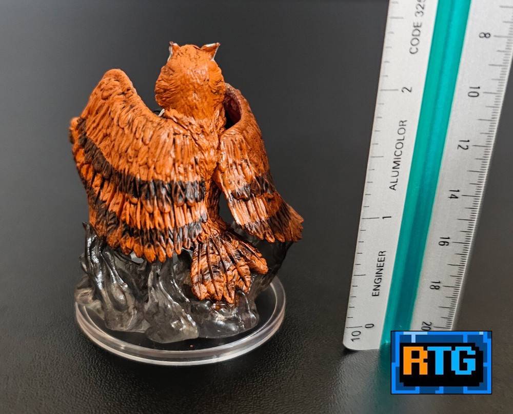 Pathfinder Miniature - Karina #29 - D&D Compatible - Large Winged Owl Creature