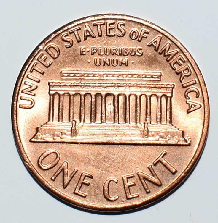 1969 Penny Error Floating Roof, Retaining Collar + High Mint State Red