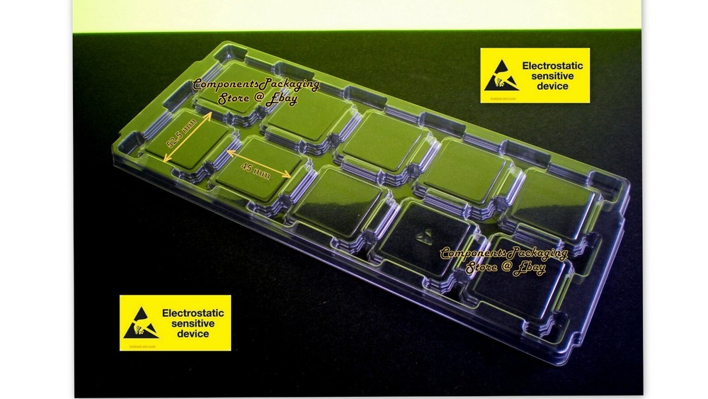 30 - LGA2011 CPU Tray for Intel Xeon E5 E7 Processors 52.5 x 45 mm - Fits 300