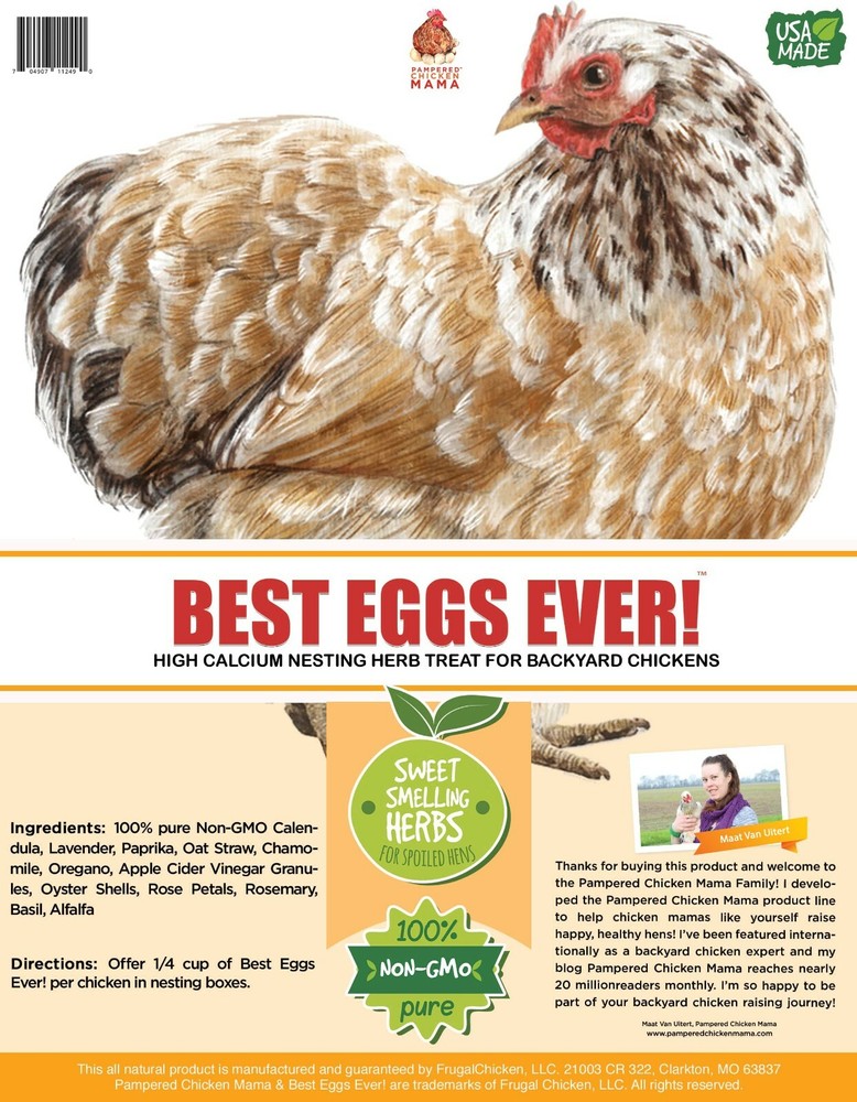 Best Eggs Ever! All Natural Nesting Herbs For Backyard Poultry & Chickens