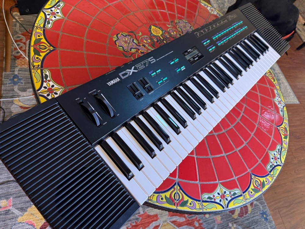 Yamaha DX27S FM 4OP Algorithm Synthesizer 1985