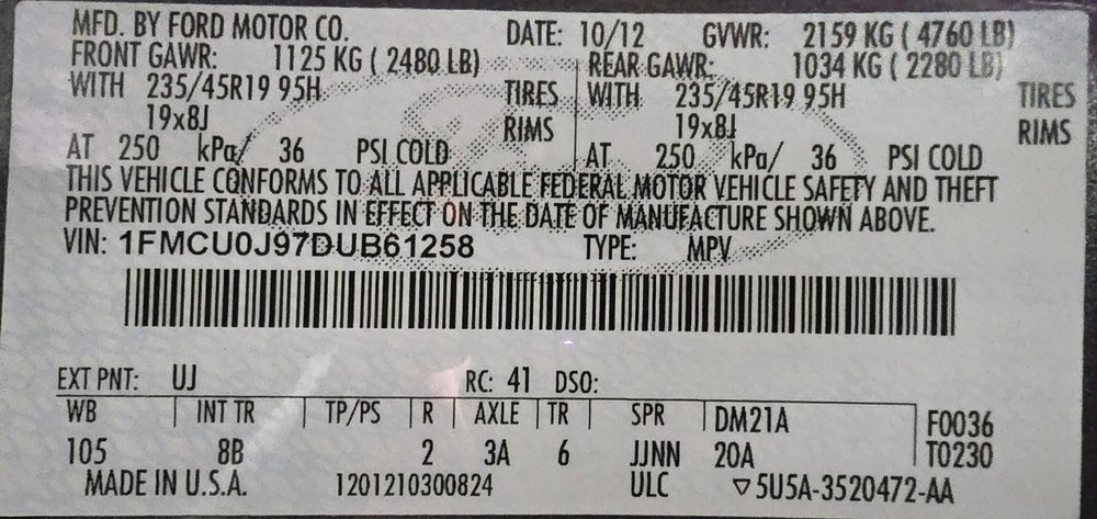 Used A/C Selector Switch fits: 2013 Ford Escape Front automatic temperature cont