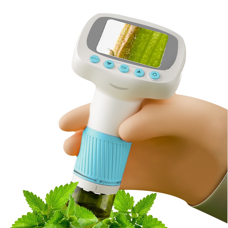 Pocket Microscope Gift for Kids 2.0" Screen, High-Definition Digital Microscope