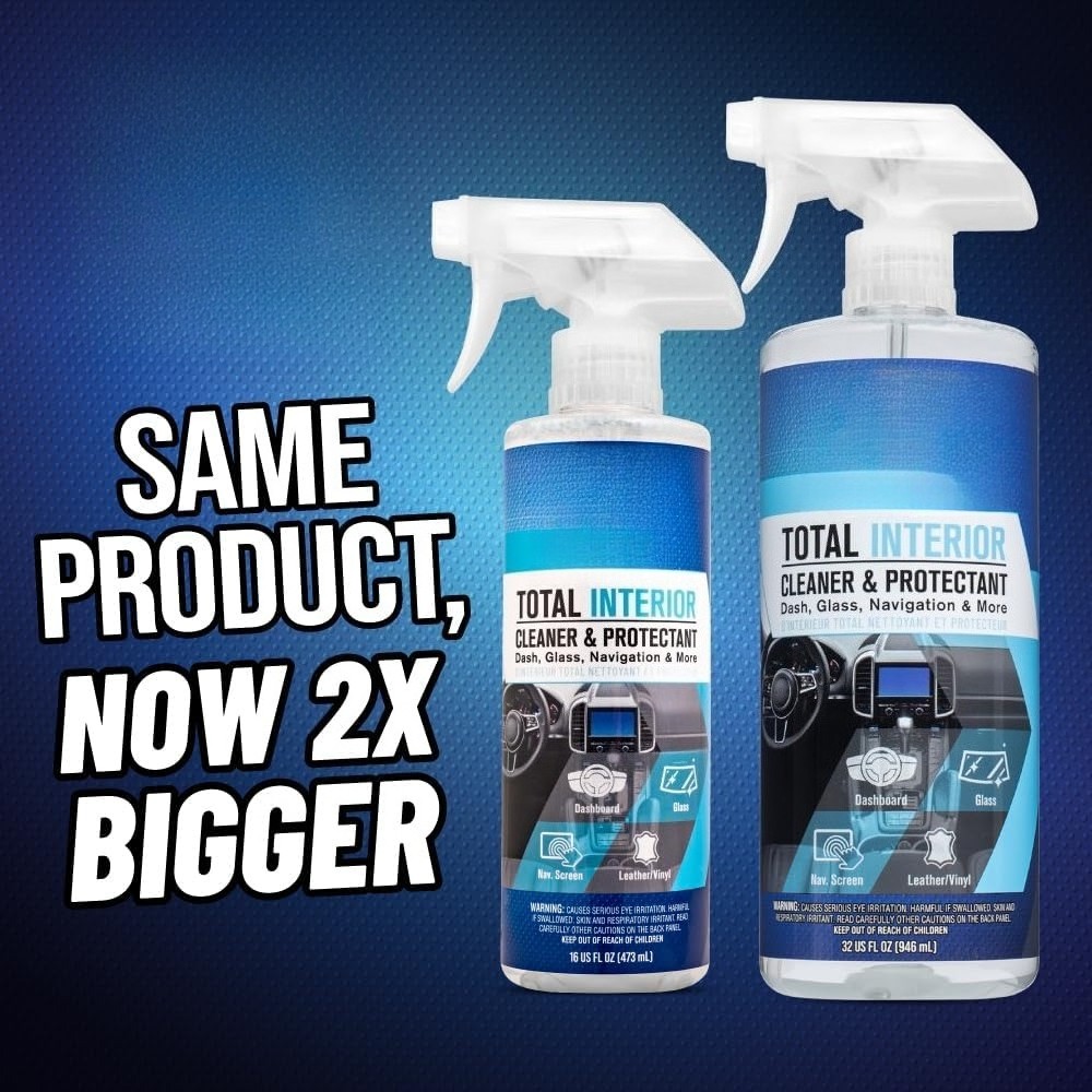 Multi-purpose Interior Cleaner and Protector, 32-ounce bottle.