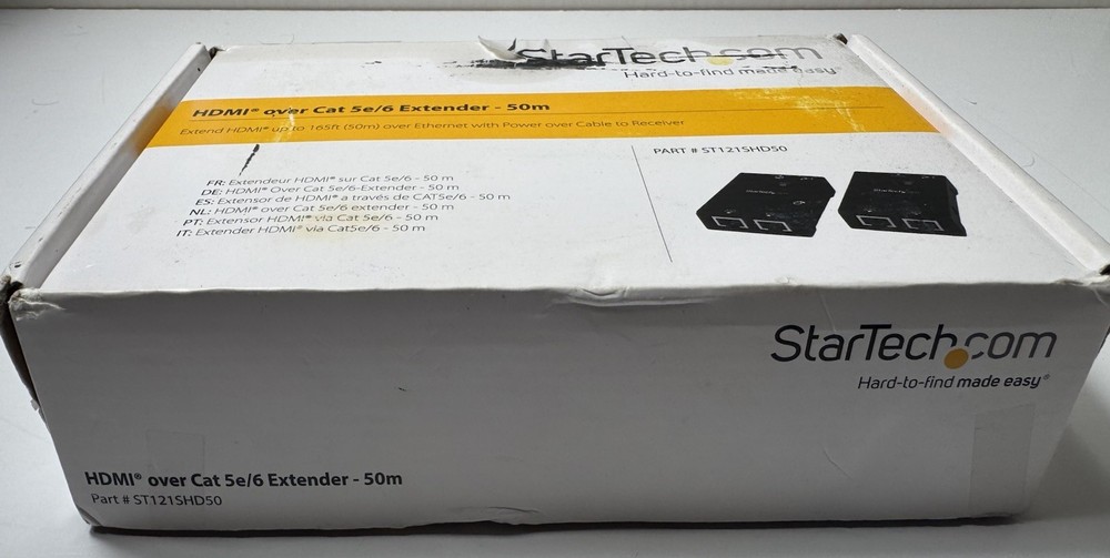 Cat 5e/6 Extender 50m