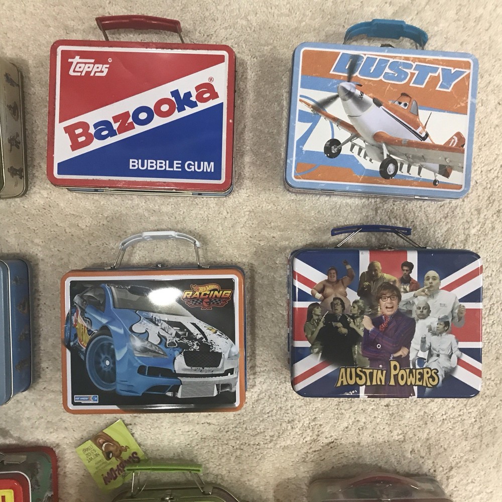 Collection Of 9 Lunch Boxes!