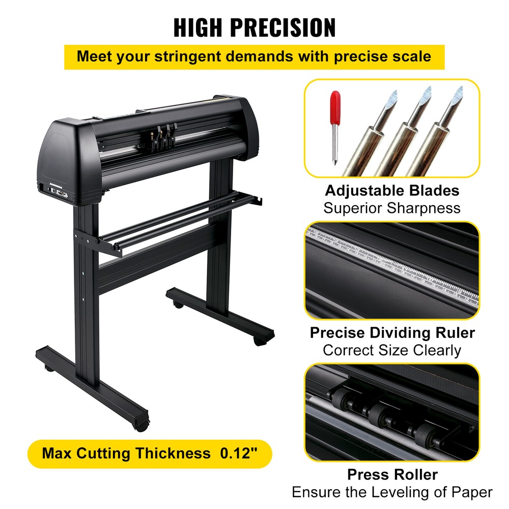 VEVOR Vinyl Cutter Machine Vinyl Plotter w/ Signmaster Software