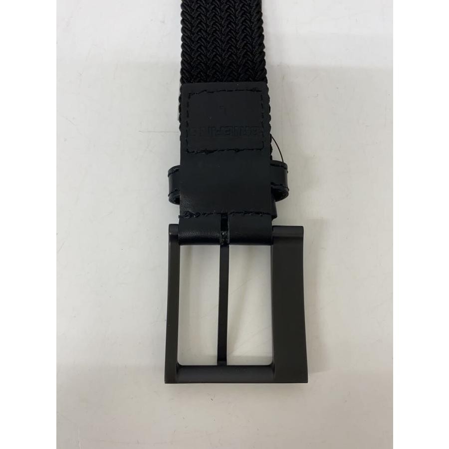 BRIEFING Belt, Black, Plain, Men's
