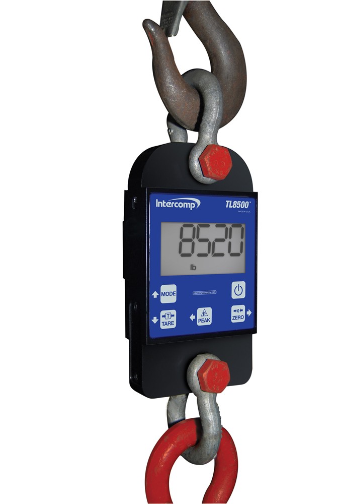 Intercomp TL8500 Tension Link Dynamometer 5000 lb x 5 lb Industrial Scale
