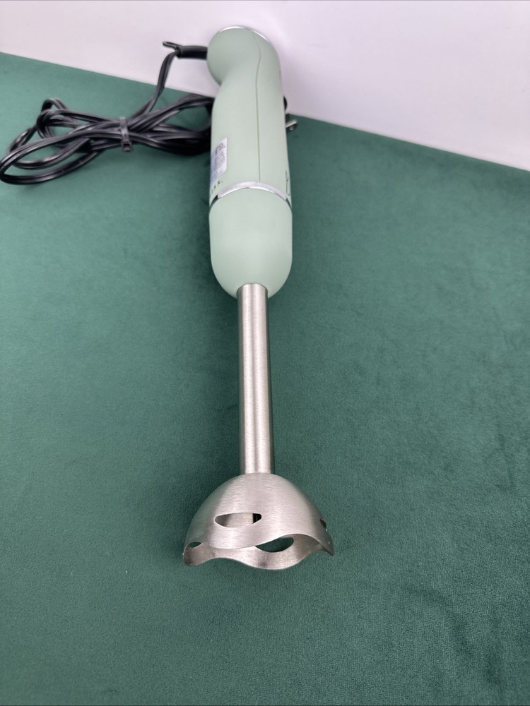 Rae Dunn Immersion Hand Blender Green 500 Watt