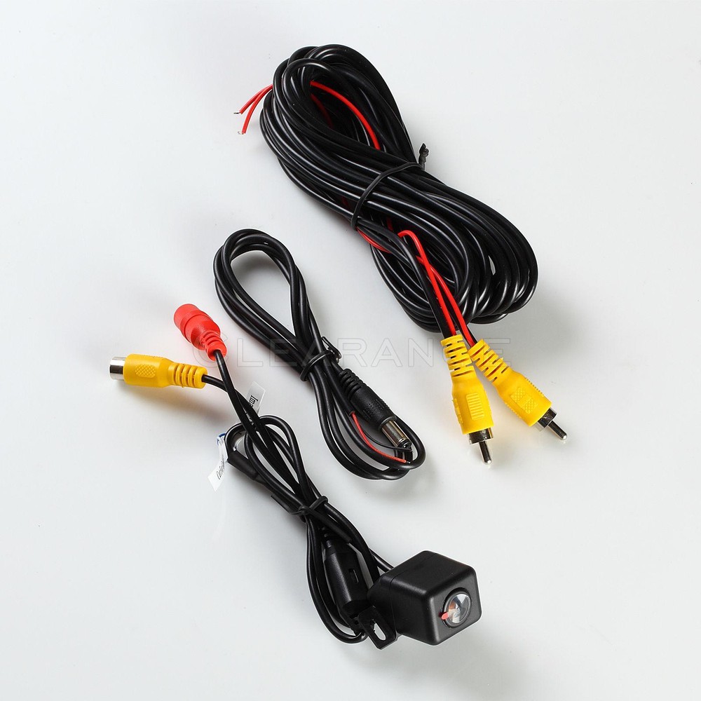 Square Mini High Definition Backup Camera Image Guideline Control