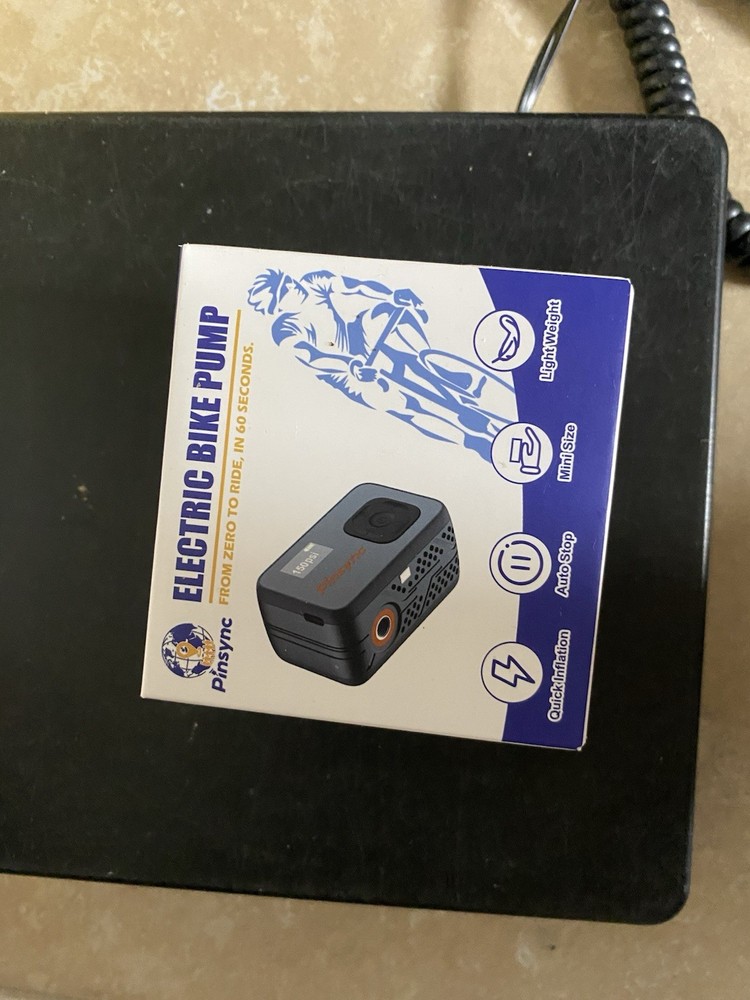 Mini Electric Bike Pump