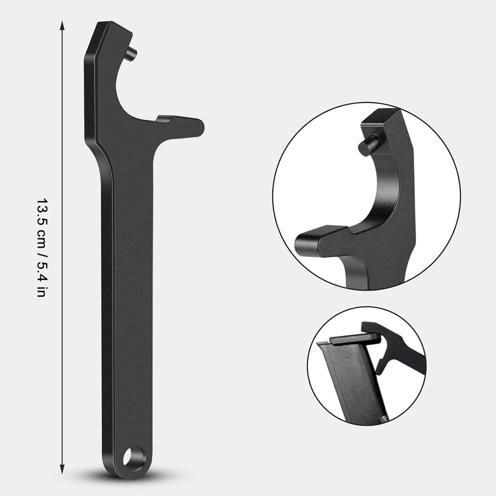 Tool Kit for Glock with Front Sight Remove Pin Punch Magazine Disassembly for Gl