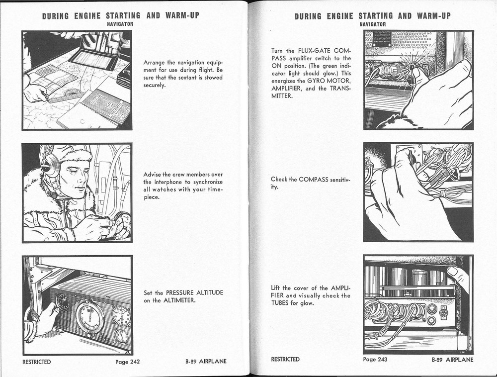 REPRINT WWII B-29 BOEING FLIGHT & OPERATION MANUAL 1943