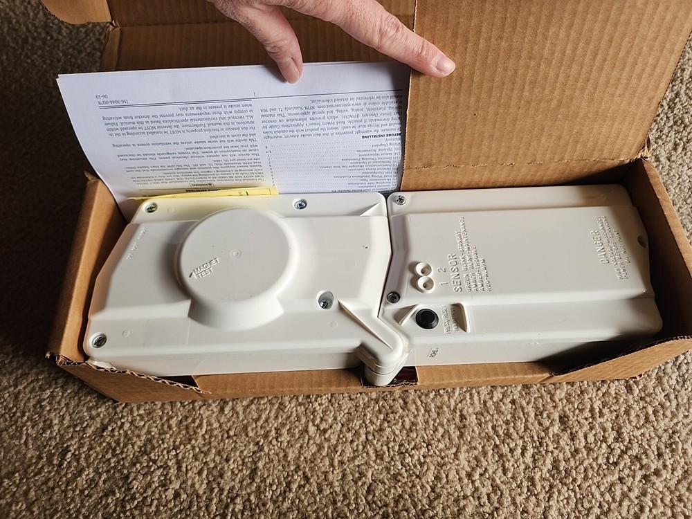 System Sensor D4120W Watertight Duct Smoke Detector