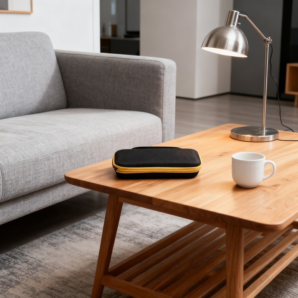 For Cordless Screwdriver Storage Box with Portable Handle and Organizer