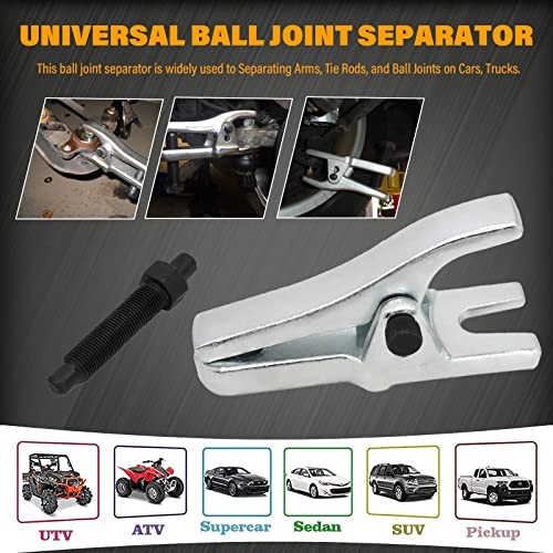 Ball Joint Separator Remover Tool for Separating Arms, Tie Rods, and Ball