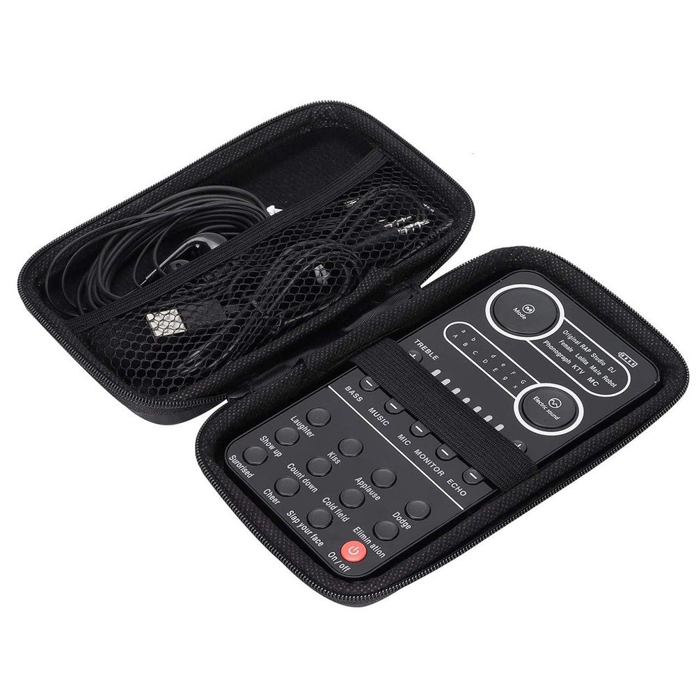 For Cable Sound Card Portable Mixer with Evading Function 13 Adjustable Stones