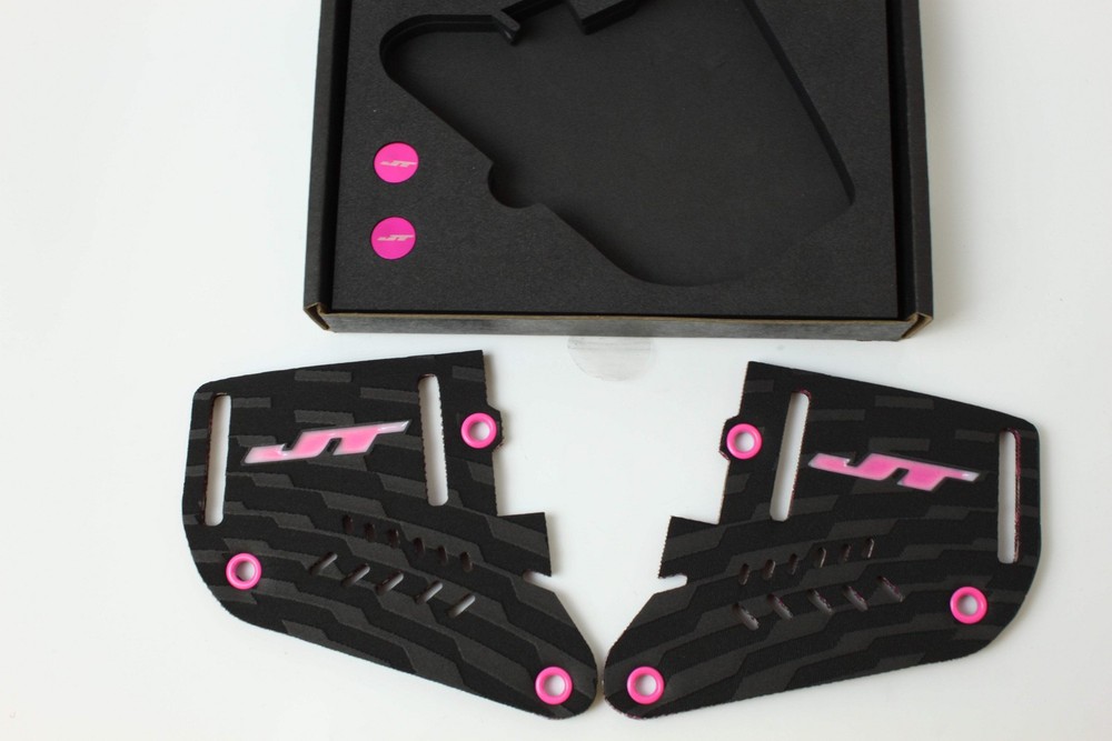 JT Proflex Inline Earset W/ Thumb Screws - Hot Pink