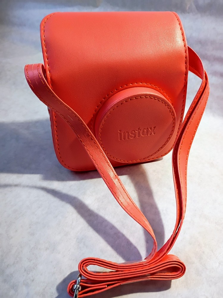 Fujifilm INSTAX MINI 7+ CAMERA CASE Peach- CASE ONLY