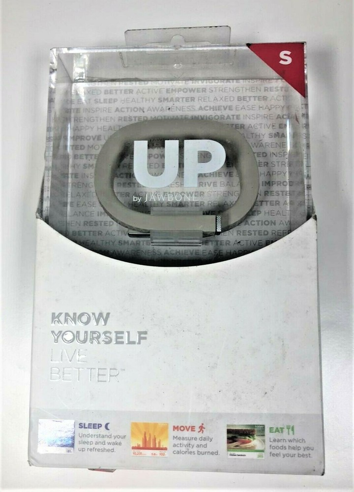 UP by Jawbone JBR02a-SM-US Activity Tracker, GRAY SMALL