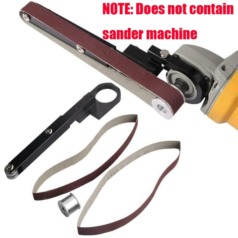 Sander Machine Sanding Belt Adapter Head Convert with Sanding Belts Woodworking