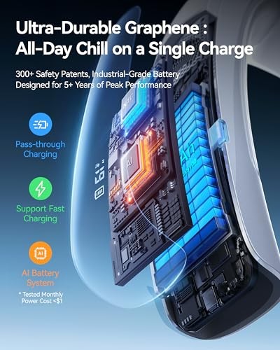 AICE LITE MAX 2026 Real AC Cold Blast [No.1 Coolest & Most Durable] AI White