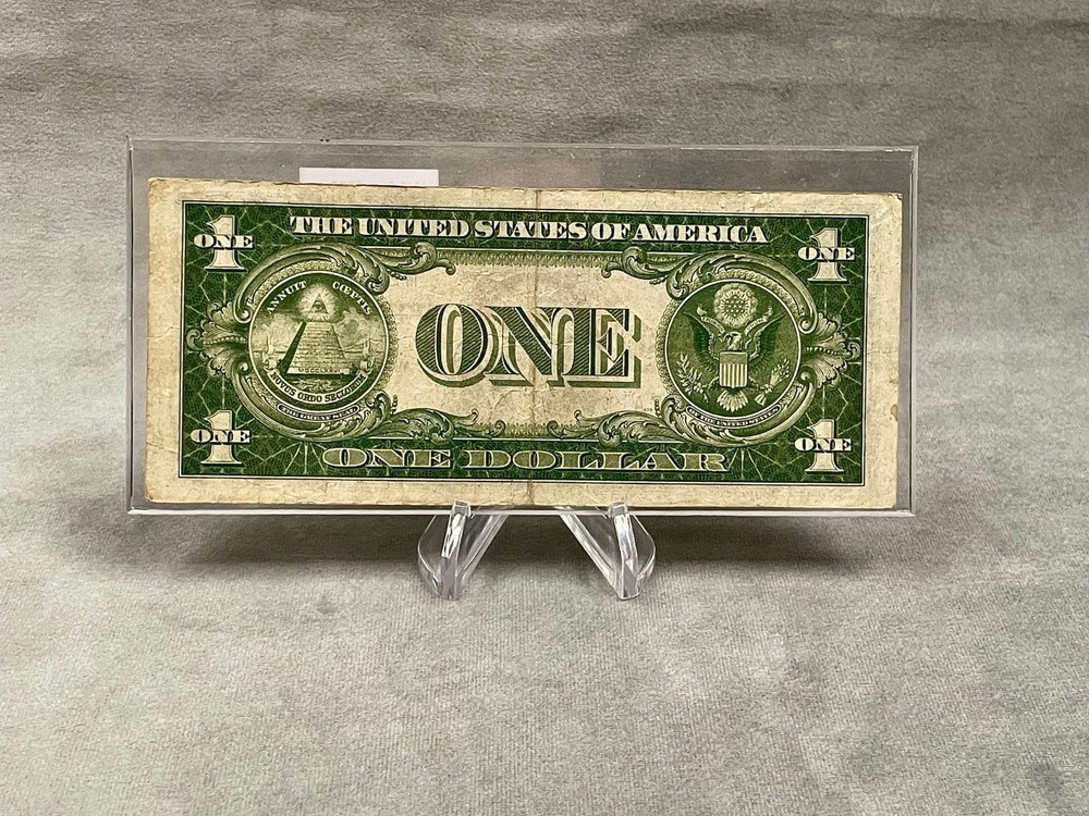 1935 $1 SILVER CERTIFICATE DOUBLE DATE NOTE