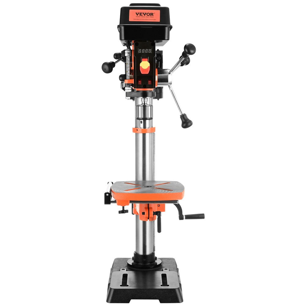 VEVOR 12-Inch Benchtop Drill Press Cast Iron Drill Press 5 Amp Variable Speed