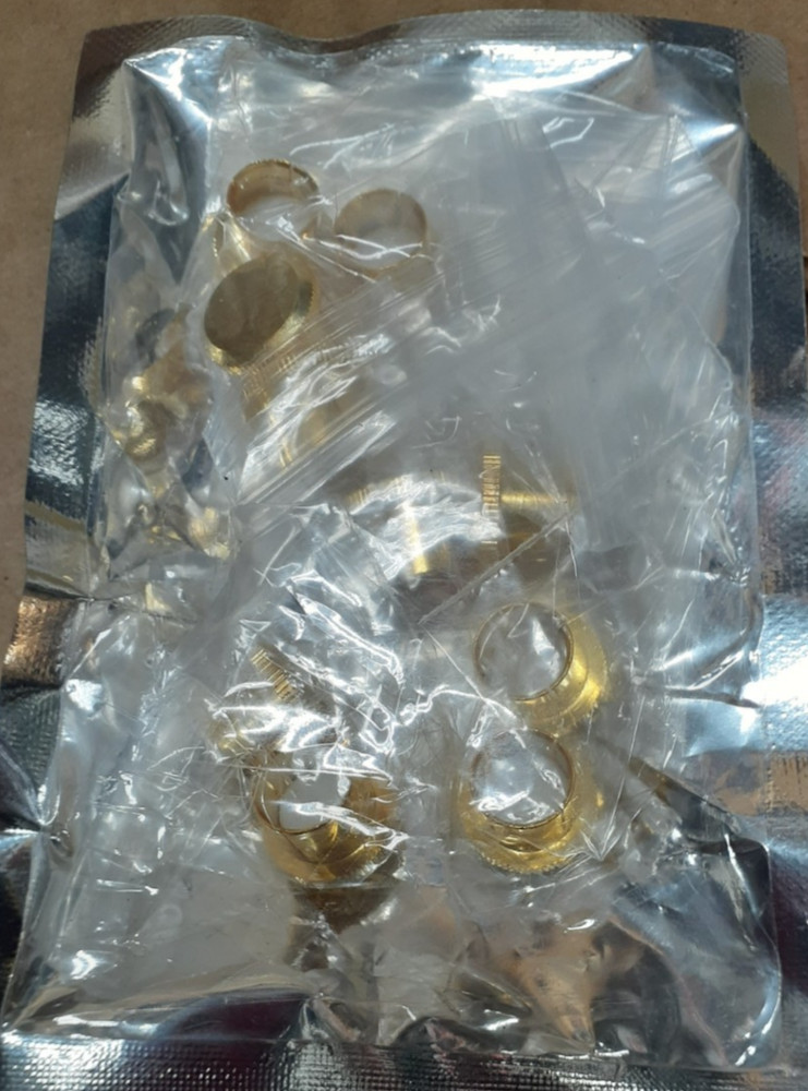 Audiocrast VI10029, Gold Plated Copper RCA Protective Caps - Pack of 10