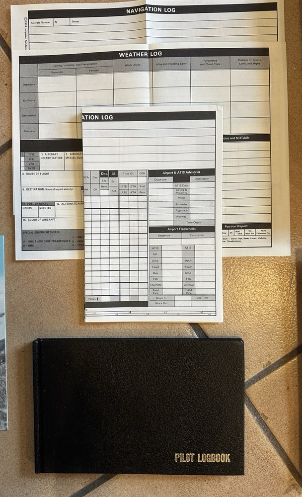 Jeppesen Sanderson Private Pilot Flight Training System Kit & Bag