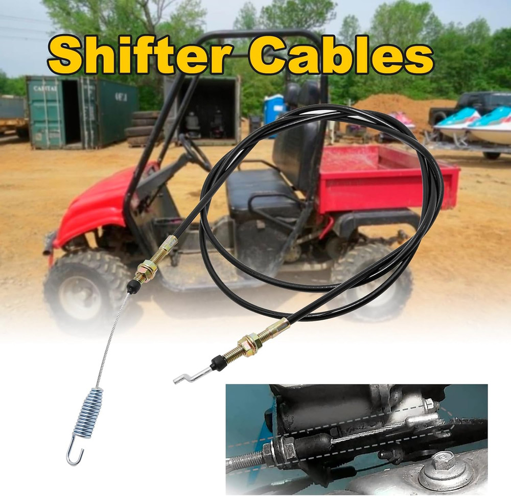 2-11082 Shift Cable 2-Pack 2-11082 Replacement for Trailmaster Trail Wagon TW400