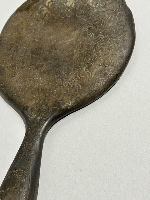 Antique Hand Mirror SL13