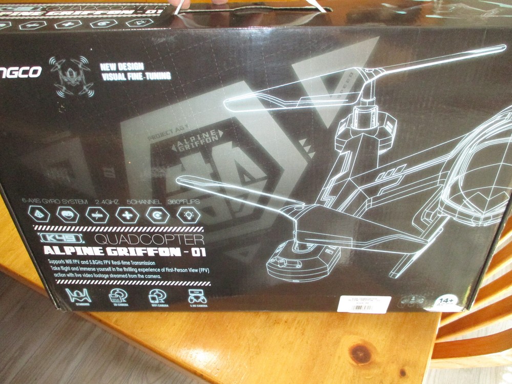 New K49 Quadcopter Alpine Griffon-01,100M Control Distance,New Headless Mode
