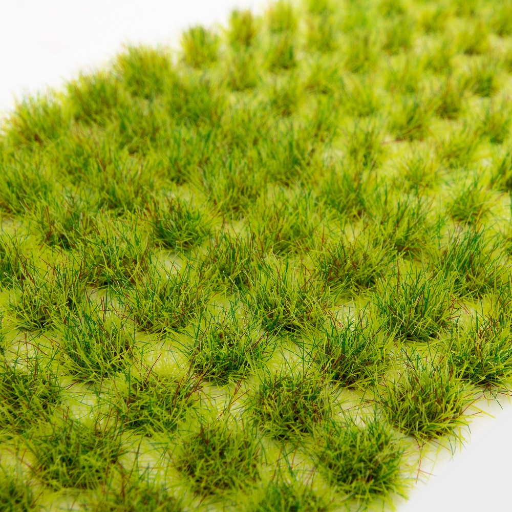Huge Miniatures Grass Tuft Bundle, 6mm Static Grass Tufts - 6 Packs