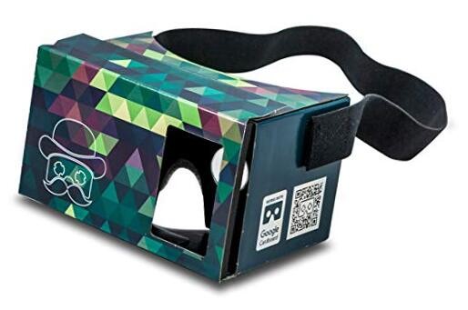 Google Cardboard POP! Cardboard + Free Head Strap and Cushion. for Android and